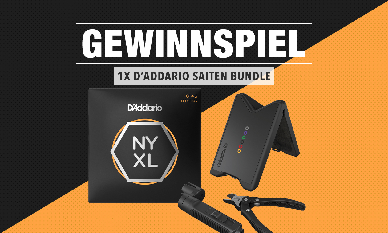 Gewinnspiel: D'Addario Saiten Bundle Artikelbild