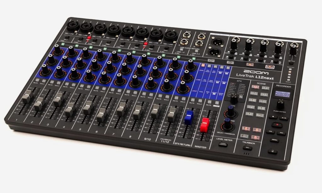 Zoom LiveTrak L12next (Bildquelle: Zoom)