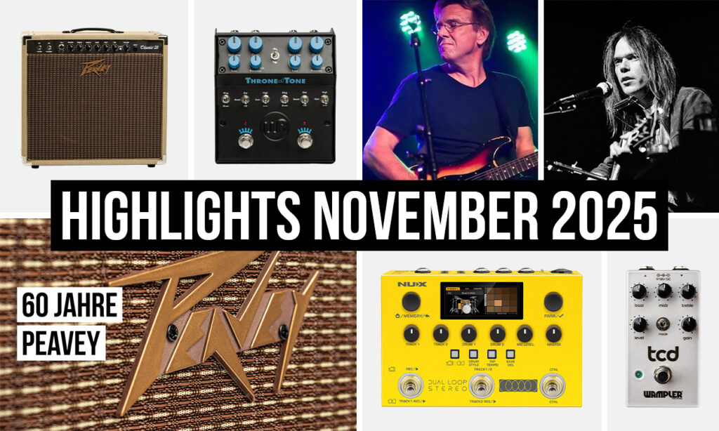 Highlights bonedo-Gitarrenredaktion November 2025