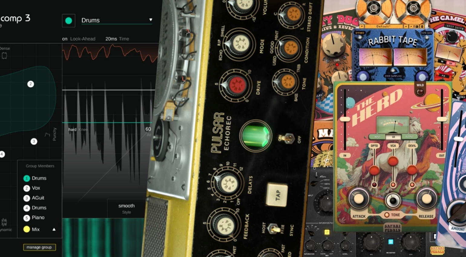 Safari Pedals, Sonible, Pulsar Audio: 3 ultimative Software Deals!