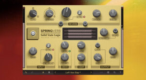 SSL SpringVerb: Vintage-Federhall-Plugin mit Boing-Button