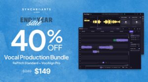 Synchro Arts Vocal Production Bundle: Profi-Vocal-Bearbeitung mit $100 Rabatt!