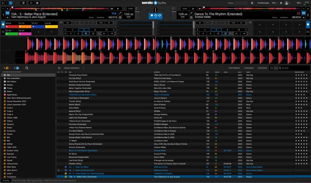 Hier die erweiterte Ansicht