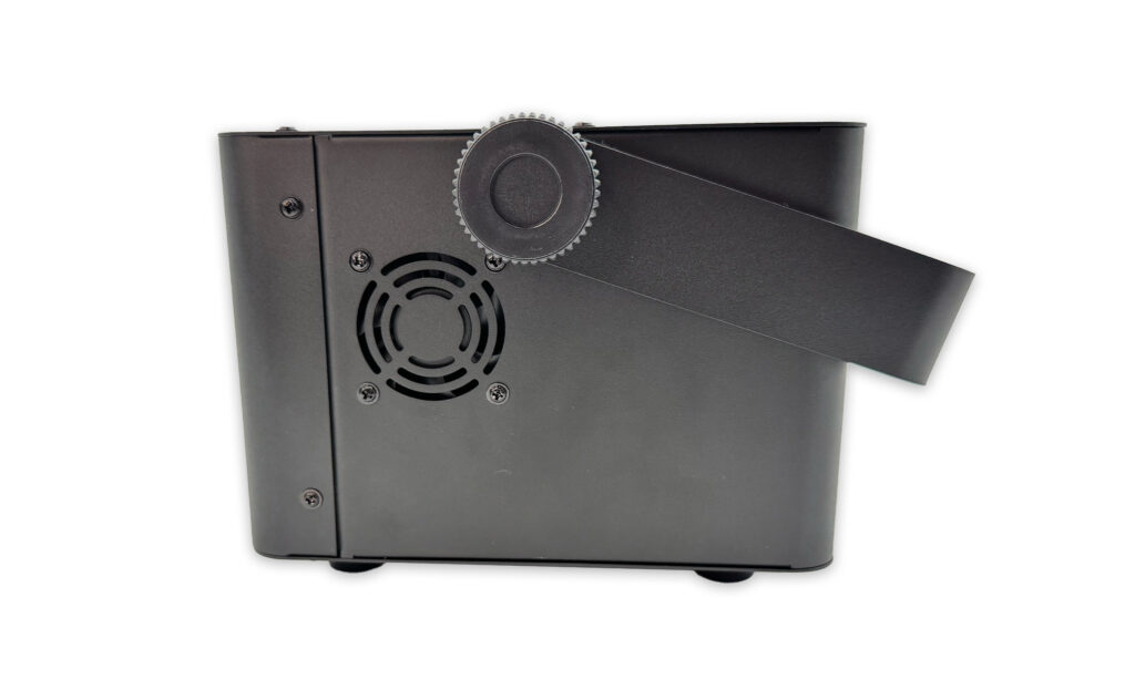 Die befinden sich an den Seiten des LEDiators