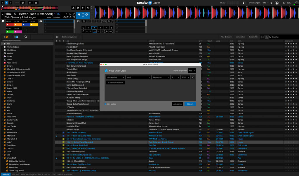 Die Regeln der intelligenten Crates