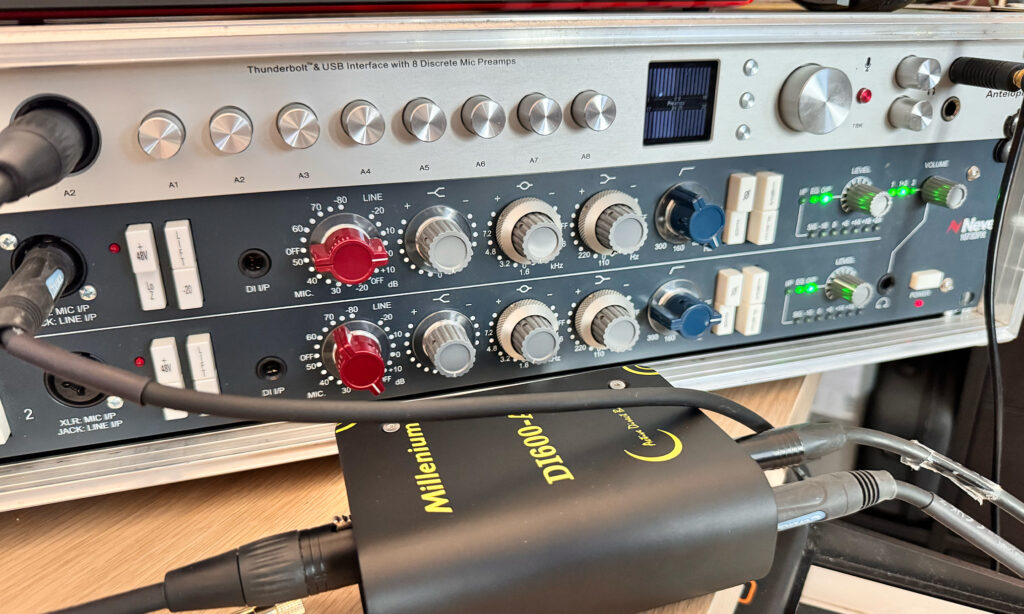 Nutzt man die DI600-A aktiv, können auch leise Signale verstärkt werden