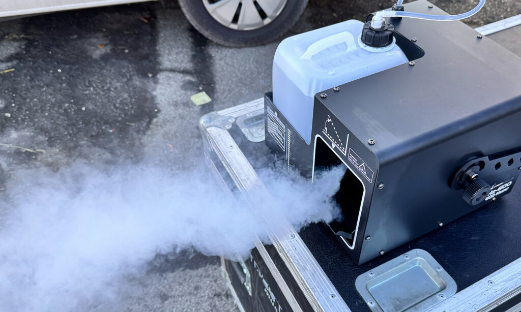 Stairville Hz-600 Eco Hazer in Aktion!