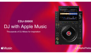 AlphaTheta CDJ-3000X jetzt mit Apple Music Streaming Artikelbild
