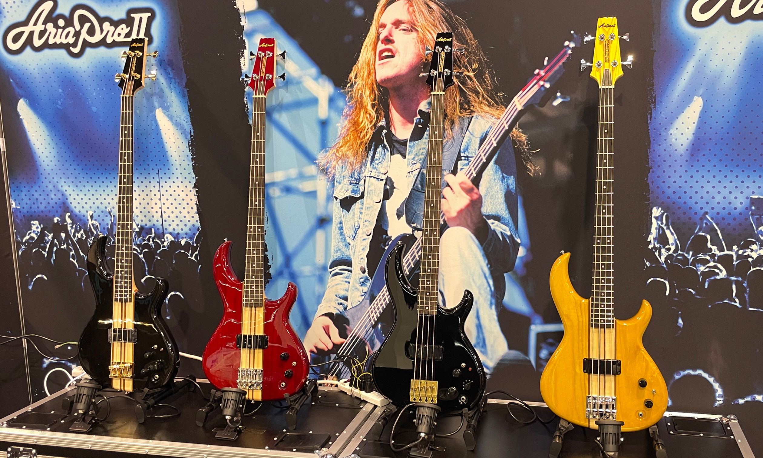 NAMM 2026: Aria Pro II Cliff Burton Signature Bass SB-CLB Artikelbild