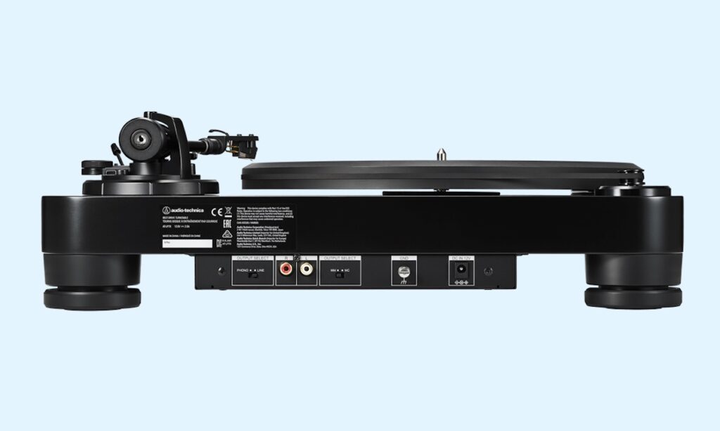 AT-LP7X Rücken (Bildquelle: Audio-Technica)