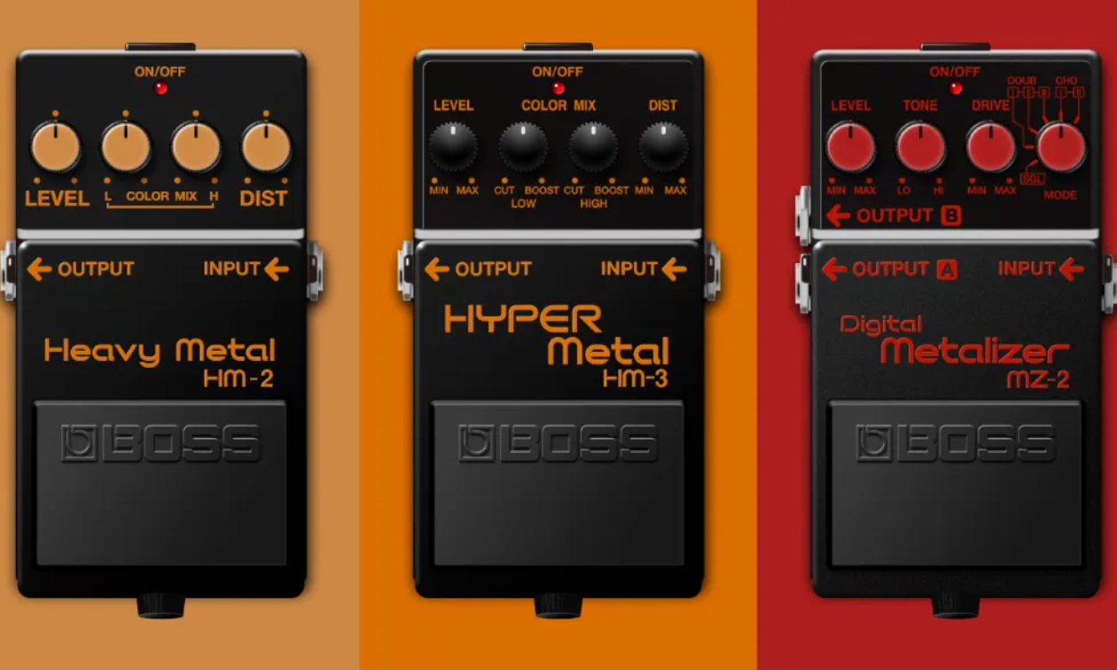 BOSS Effects Pedals Suite: 3 neue Effekte für die Metal-Fraktion Artikelbild