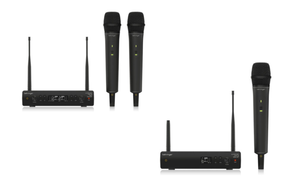 Behringer bringt XTM1-35 VOCAL und Dual Vocal Set UHF-Funksysteme