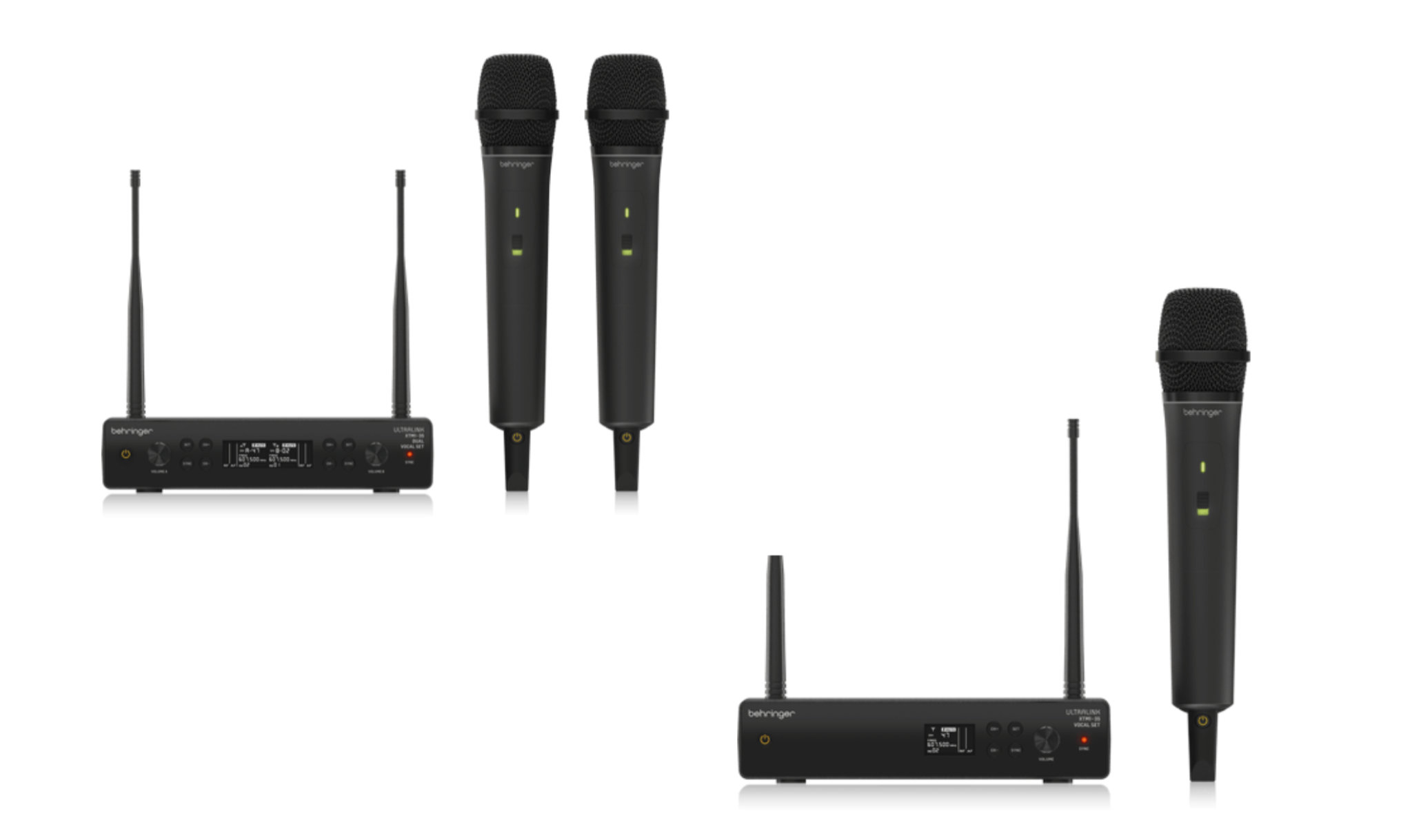 Behringer XTM1-35 VOCAL und Dual Vocal Set - neue UHF-Funksysteme Artikelbild