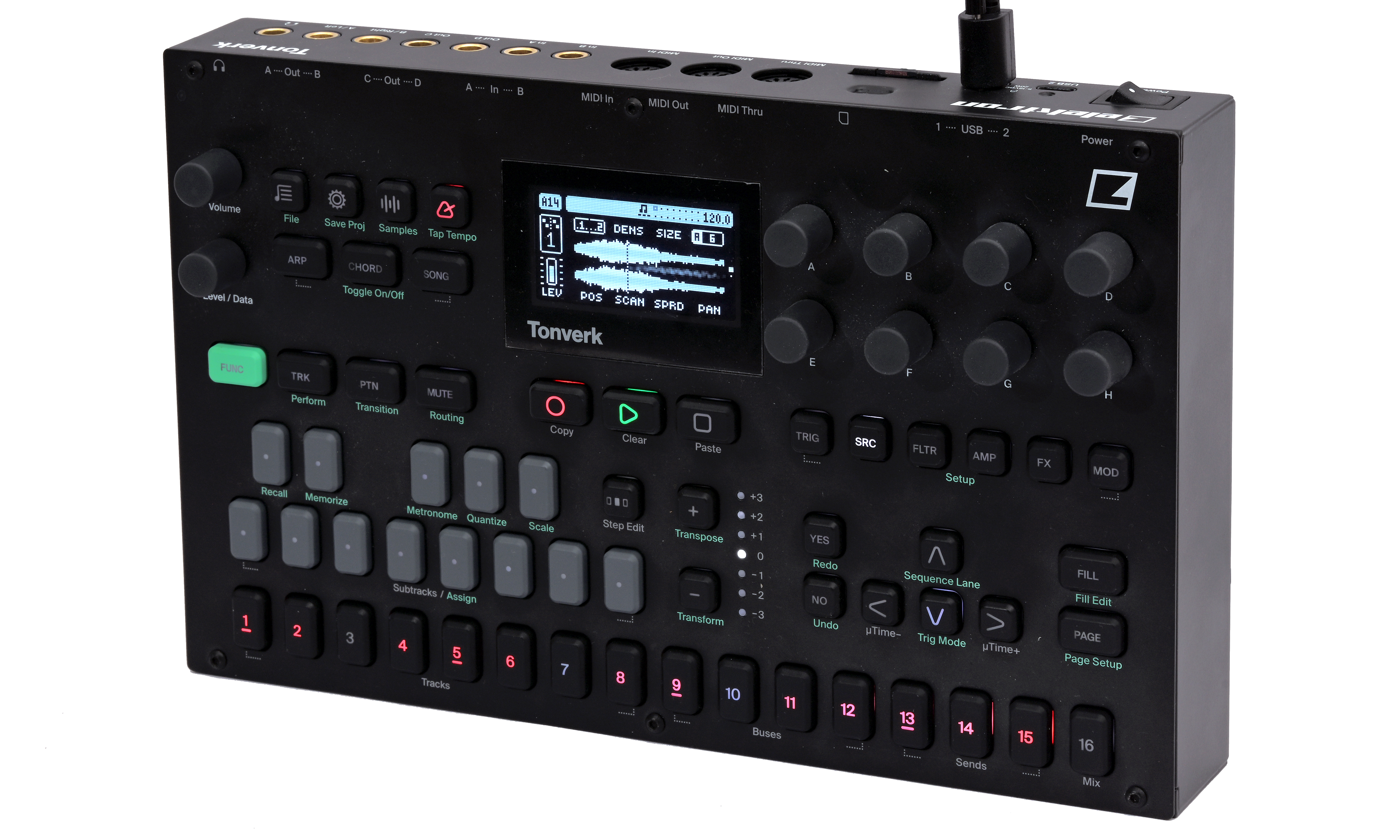 Elektron Tonverk Test: Polyphoner Sampler & Groovebox Artikelbild