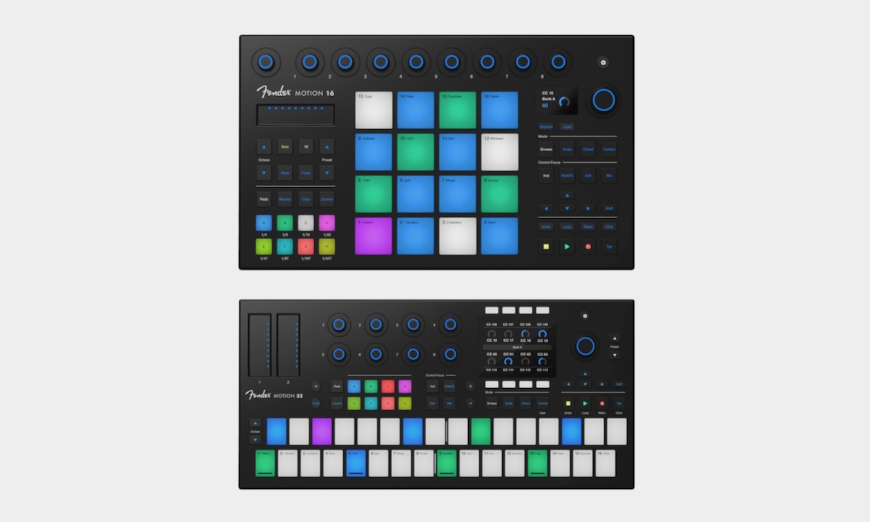 NAMM 2026: Fender Motion 16 & Motion 32 MIDI-Controller Artikelbild