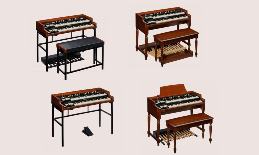 XK-7D Stage, XK-7D Stage Ultimate, XK-7D Classic und XK-7D Classic Ultimate (Bildquelle: Hammond)