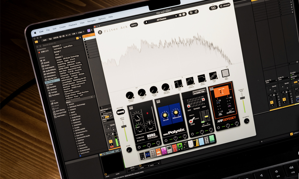 Filter Ark (Bildquelle: Korg) 