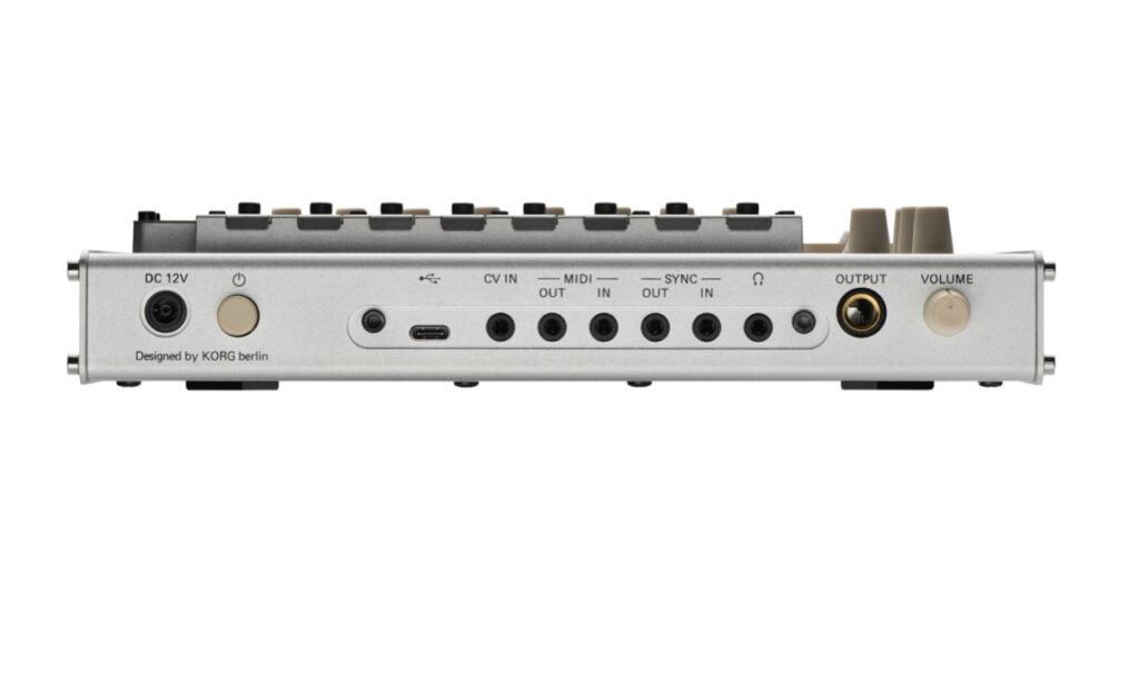 Die Anschlüsse des Phase8 (Bildquelle:Korg)