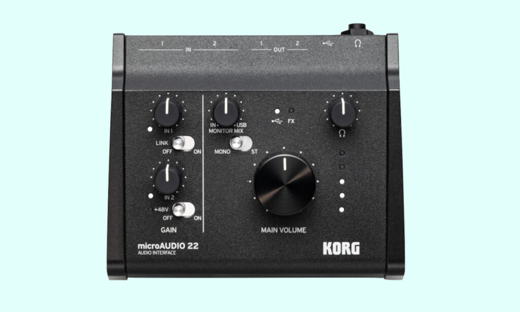  microAUDIO 22  (Bildquelle: Korg)