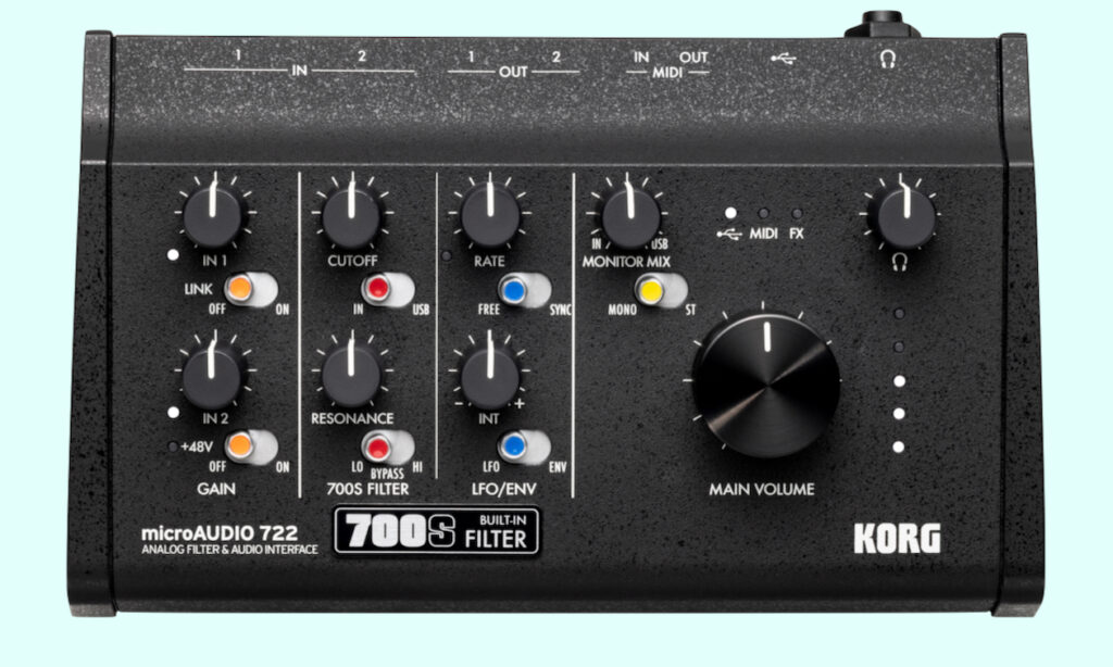 microAUDIO 722  (Bildquelle: Korg)