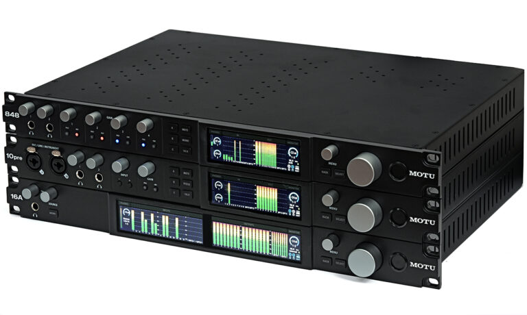 MOTU 848, 16A & 10Pre im Test – die drei neuen "2025 AVB" Interfaces mit Thunderbolt & USB-4/3/2 Artikelbild