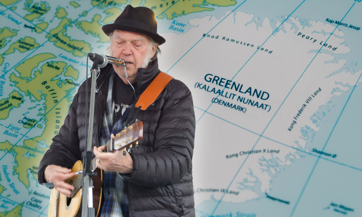 "Peace and Love" – Neil Young schenkt Grönland freien Zugang zu seiner Musik Artikelbild