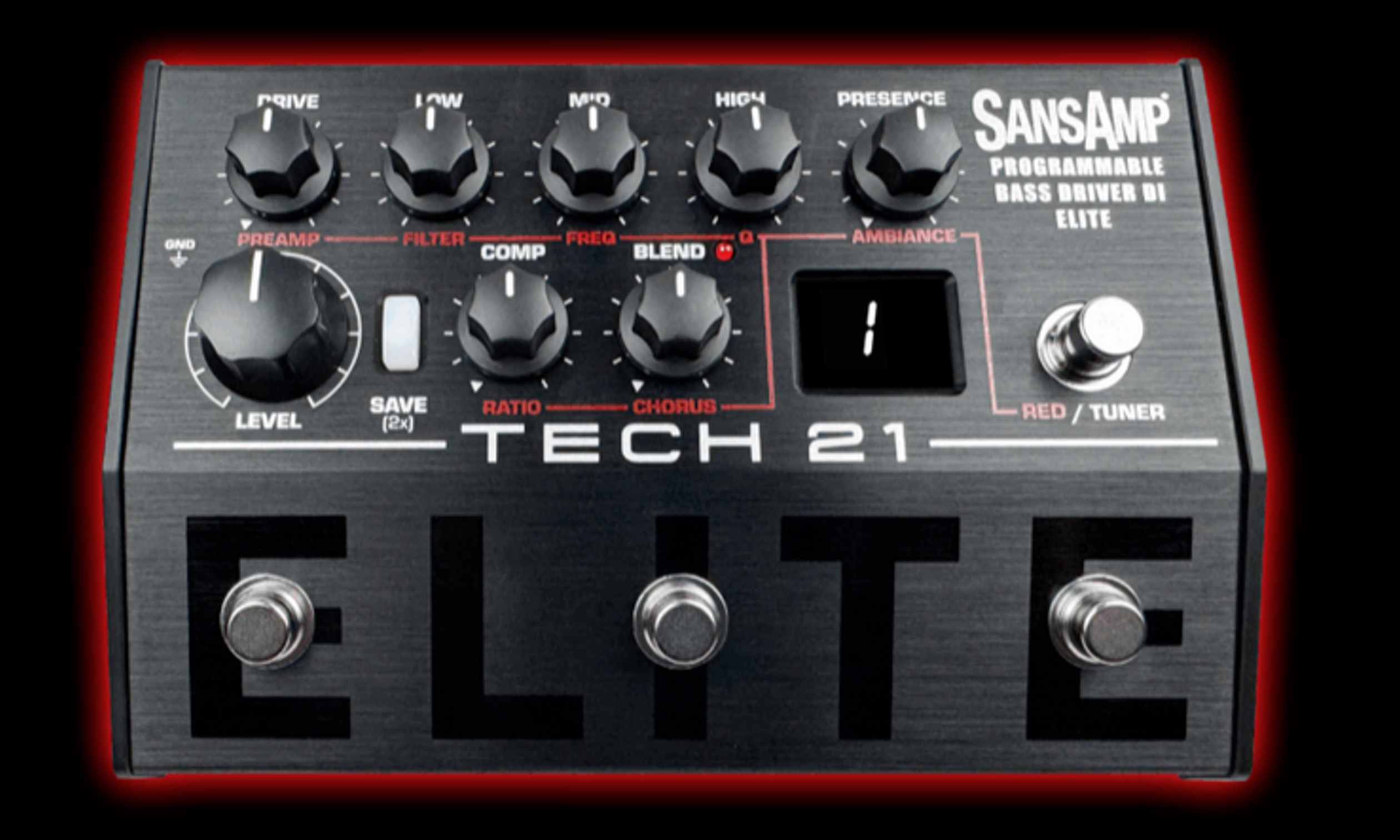 NAMM 2026: Tech 21 stellt SansAmp Programmable Bass Driver ELITE vor Artikelbild