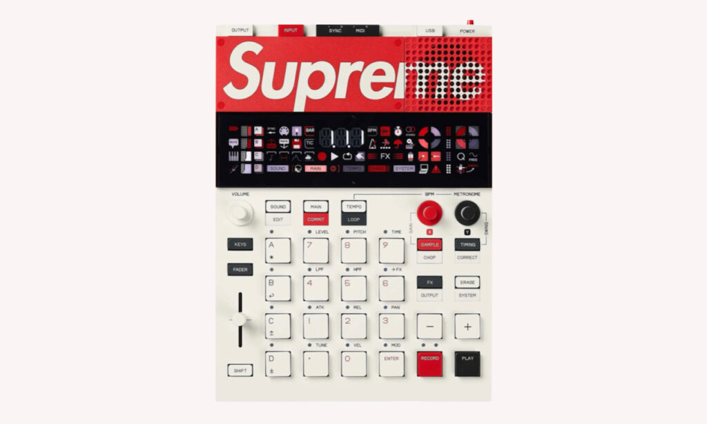 Supreme®/teenage engineering EP–133 K.O. II (Bildquelle: Supreme®)
