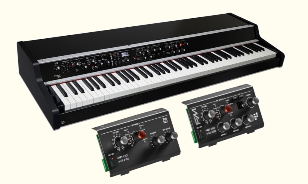 FM-Modul, A.Piano 2G und Legend 70s MKII (Bildquelle: Viscount)  