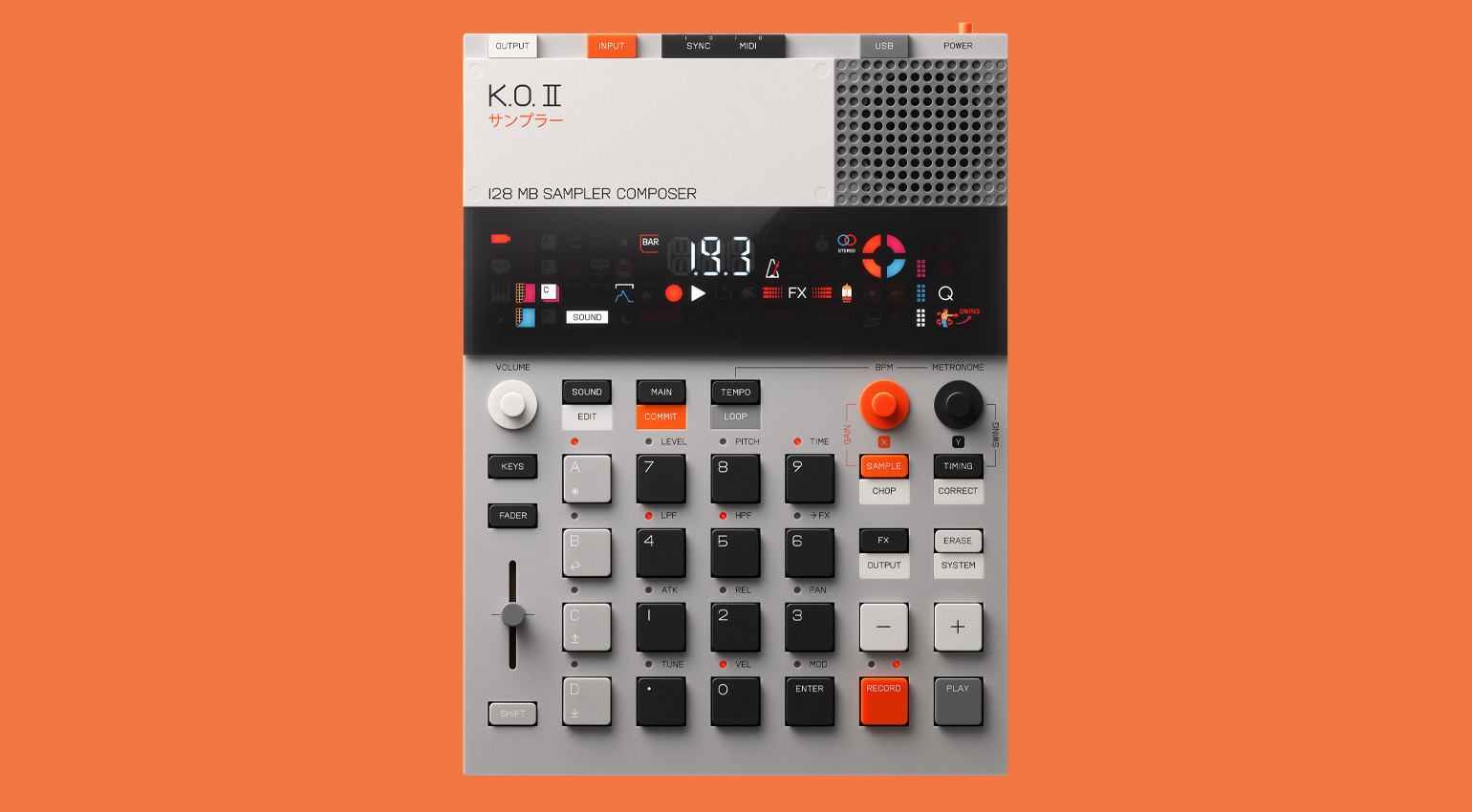 Teenage Engineering EP-133 K.O. II 128 MB