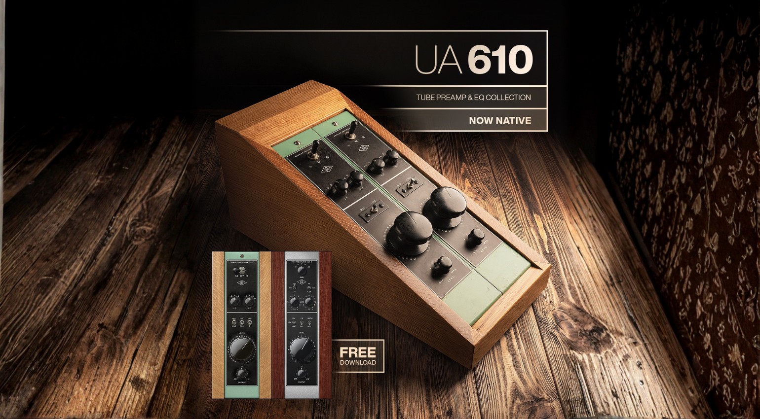 610 Tube Preamp & EQ Collection als Freeware: Universal Audio verschenkt Kultsound