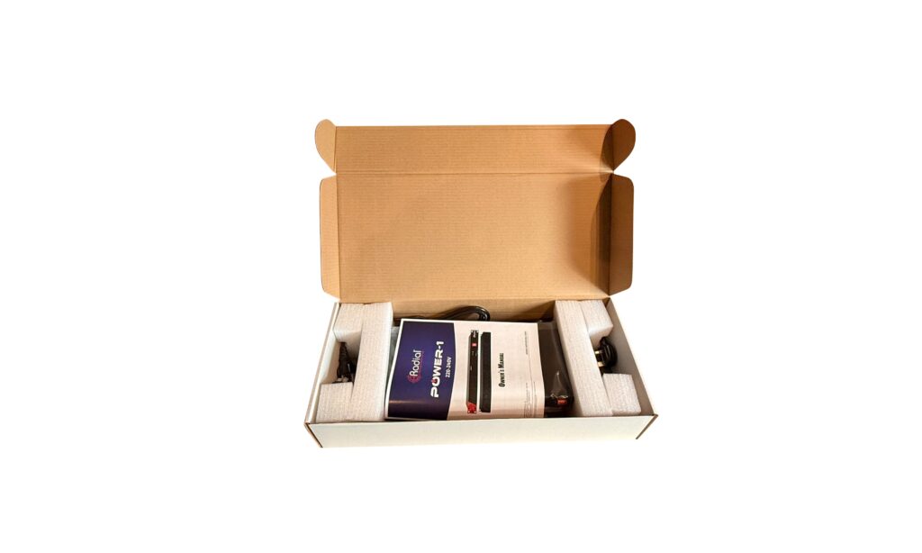 Die Schaumstoff-Inlays schützen den Kandidaten