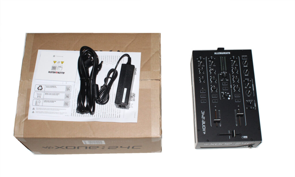  Lieferumfang des Allen & Heath XONE:24C