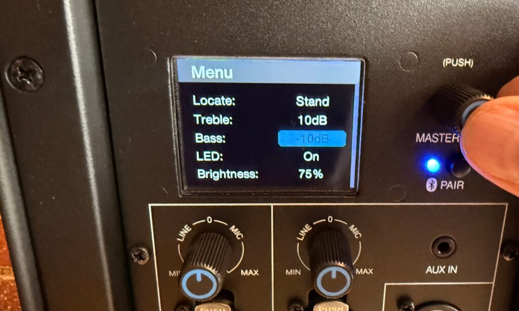  Der DSP der PreSonus Air XD bietet EQ mit +/- 10 dB Regelweg