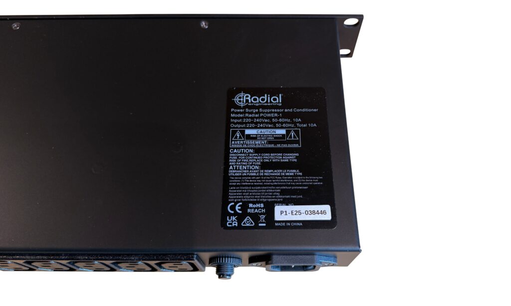 Das Gerät wird in China gefertigt