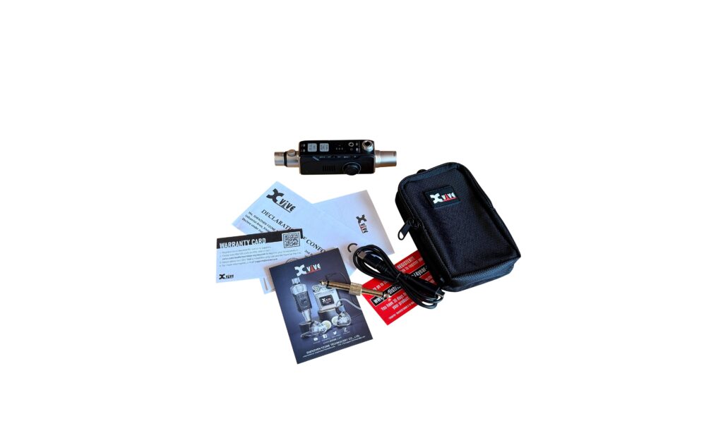  Der Lieferumfang des XVive AT-2