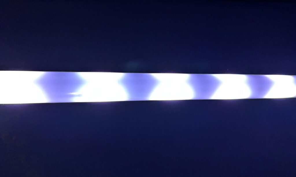 Die Eurolite Akku Slim Tube AIR bietet eine angemessene Lichtausbeute
