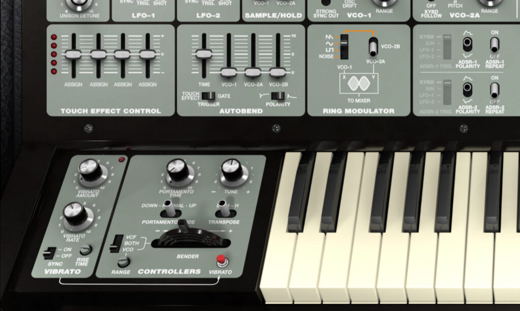 Cherry Audio Max: Touch Control.