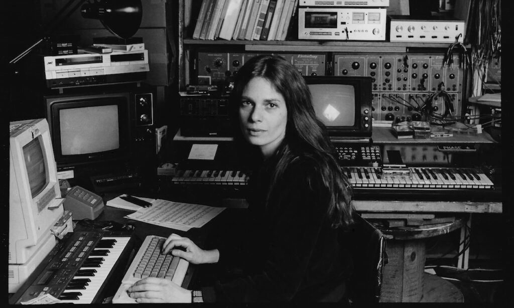 Laurie Spiegel in den 1980er (Bildquelle: Eventide)