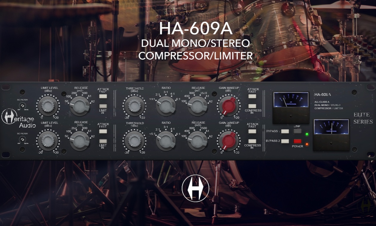 Heritage Audio HA-609A Plug-in Limiter und Kompressor Legende Artikelbild