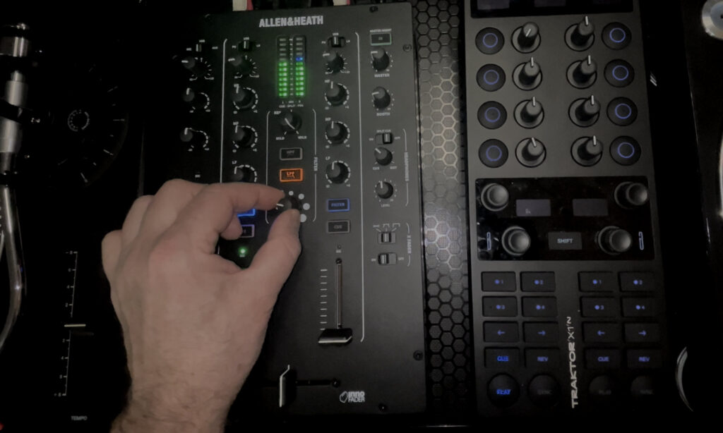 Analoges HPF/LPF-Filter am XONE:24