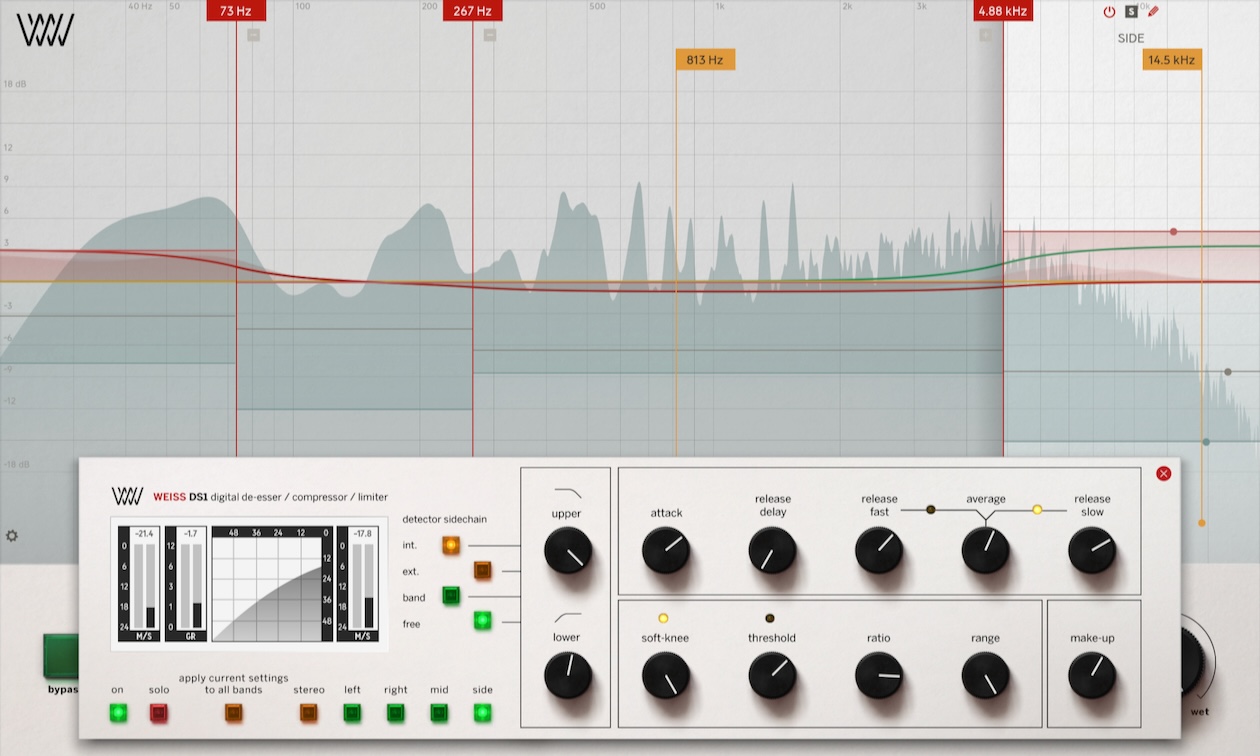 Softube DS5 Multiband Compressor Plug-in: Fünffache DS1 Power Artikelbild