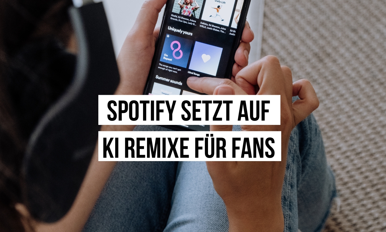 Spotify setzt nun auf neue KI-Remixe Artikelbild