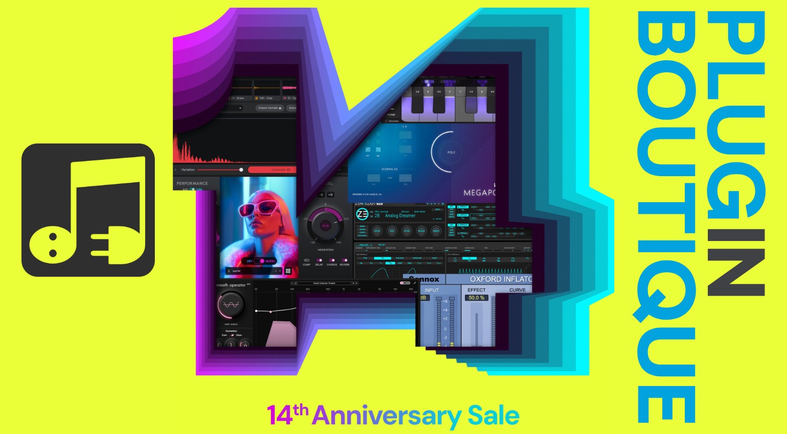 14 Jahre Plugin Boutique: Mega Deals & starke Rabatte zum Jubiläum!