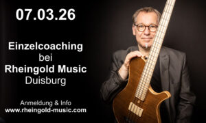 Ralf Gauck lädt zum Einzelcoaching bei Rheingold Music in Duisburg Artikelbild