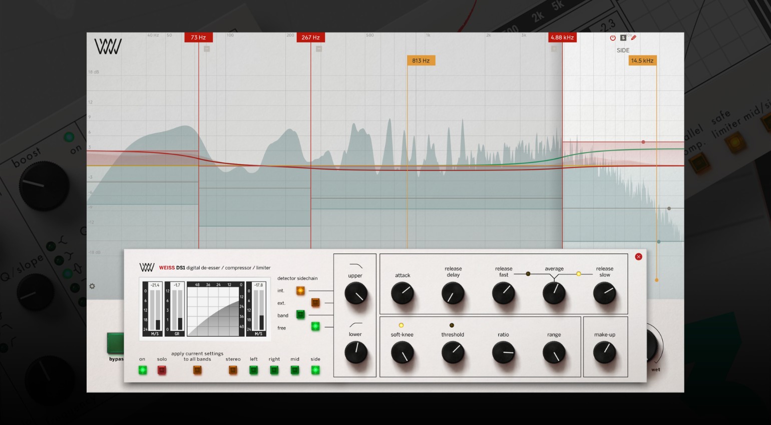 Softube Weiss DS5 Multiband Compressor: Dieses Plugin zähmt nur das, was im Mix wirklich stört