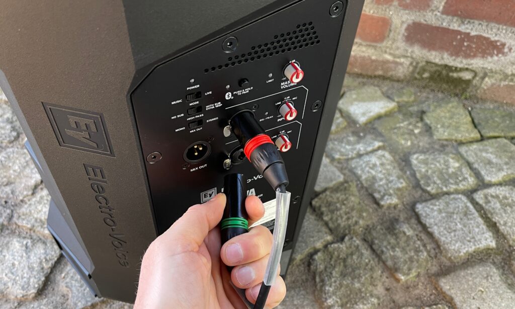 Gleich zwei Eingangssignale kann das Topteil verwalten