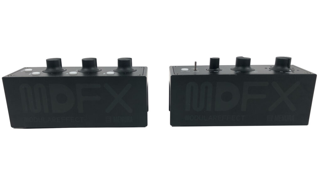 Schwarzer Block: Die Menura Audio MDFX wirken wie Monolithen 