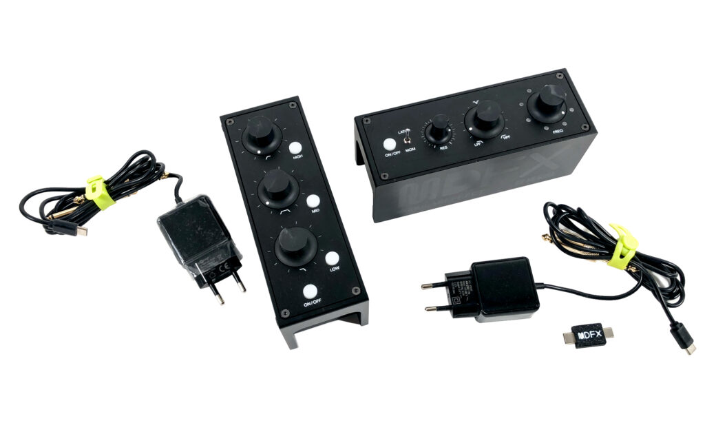 Merkwürdigerweise ist der Menura MDFX ISO3 vertikal designt, während die Bedienoberfläche des Menura MDFX HPF/LPF horizontal erscheint