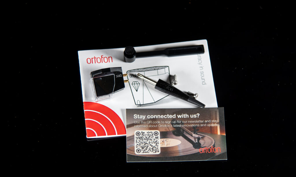 Lieferumfang des Ortofon MC X40